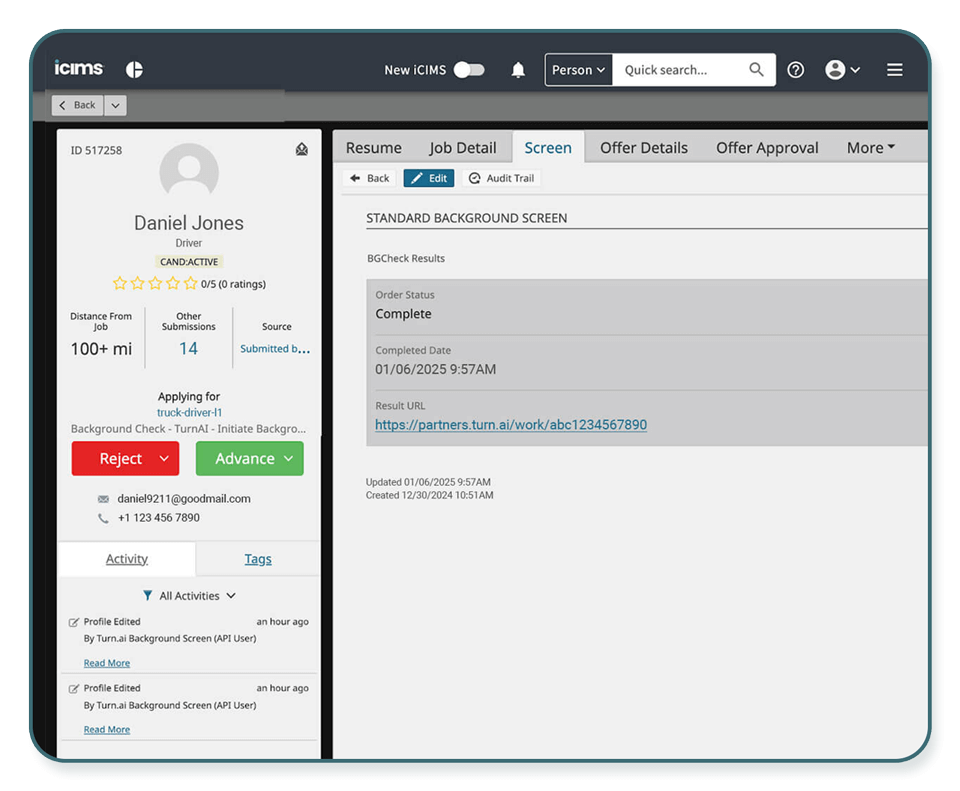 3.1 Click on the Turn URL in the Notes field